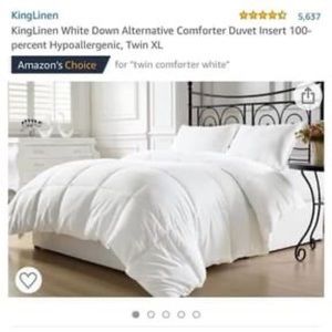 Duvet and Duvet Cover twin/twin xl